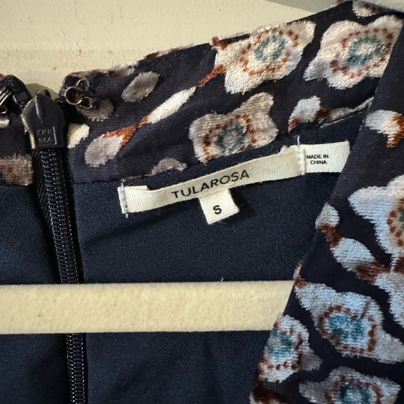 NEW Tularosa Revolve Brentwood Mini Dress Blue Floral Size Small NWT - Picture 5 of 7
